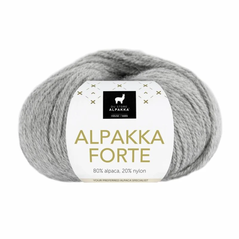 Du Store Alpakka Forte 715 Gris chiné