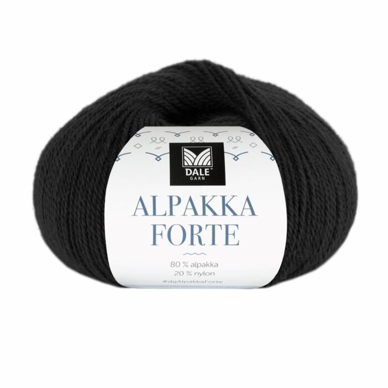 Dale Alpakka Forte 733 Noir