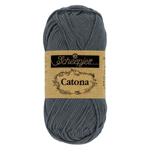 Scheepjes Catona 393 Charcoal