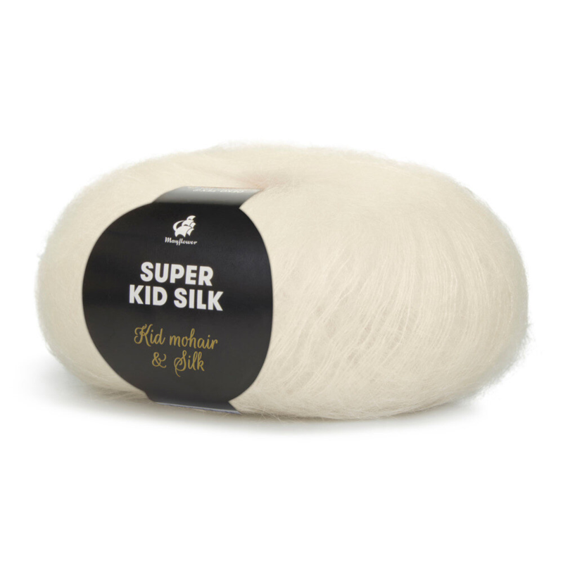 Mayflower Super Kid Silk 06 Blanc cassé