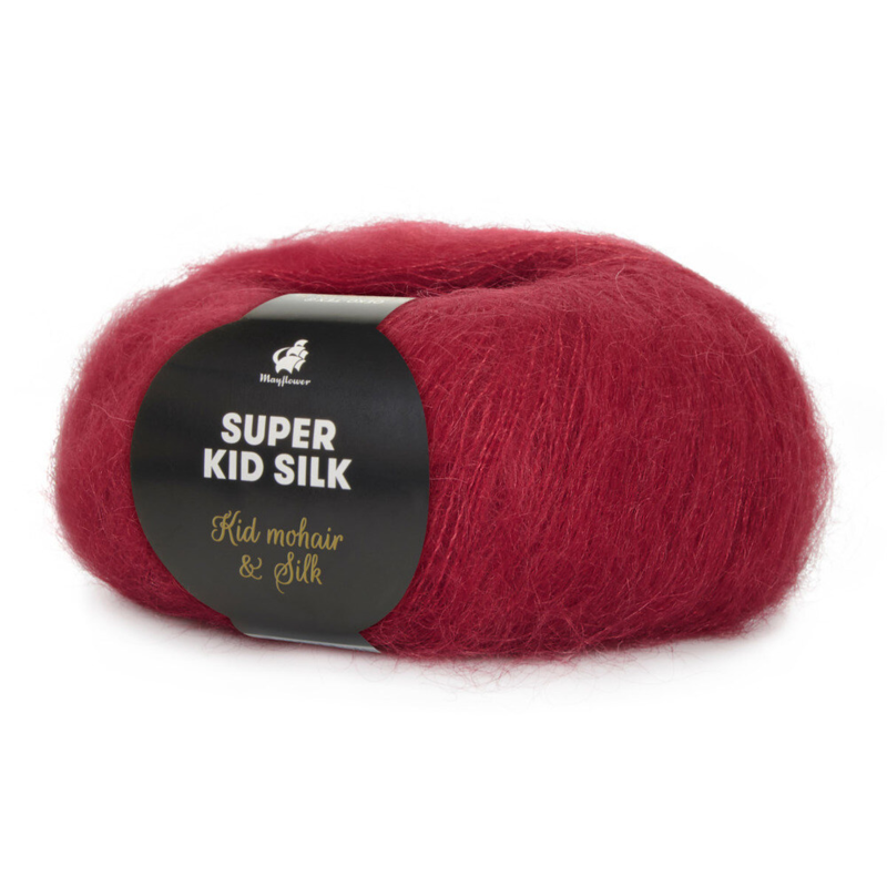 Mayflower Super Kid Silk 121 Rouge Rio