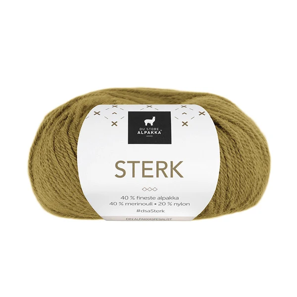 Du Store Alpakka Sterk 859 Moutarde