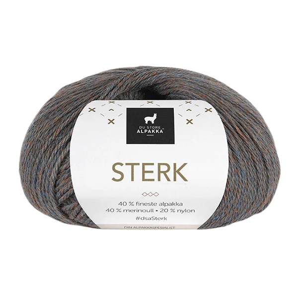 Du Store Alpakka Sterk 897 Essence rouille tachetée