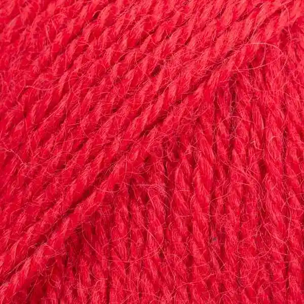 DROPS Alpaca 3620 Rouge (Uni Couleur)