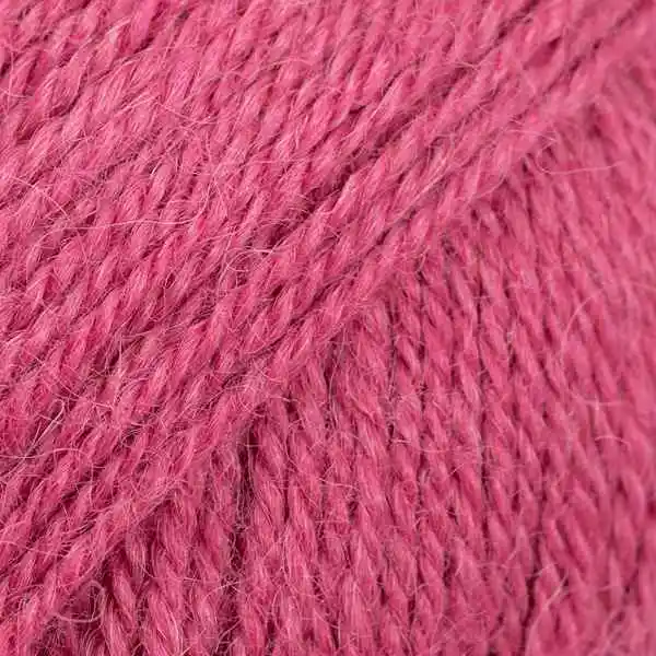 DROPS Alpaca 3770 Rose framboise (Uni Couleur)