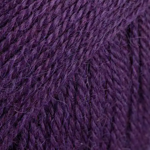 DROPS Alpaca 4400 Violet foncé (Uni Couleur)