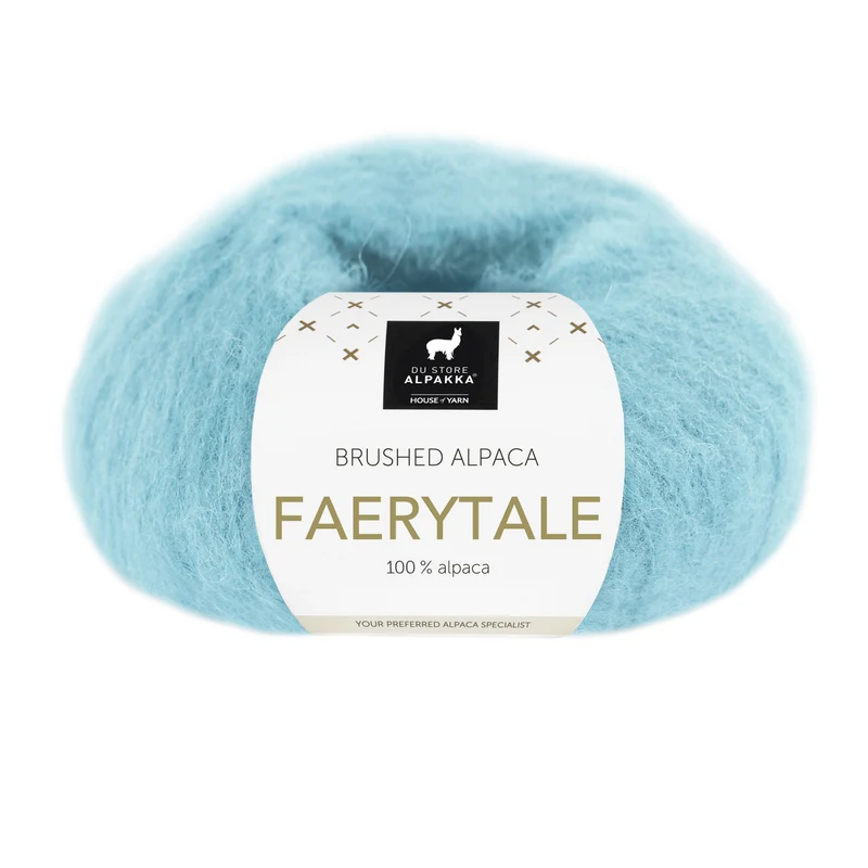 Du Store Alpakka Faerytale 820 Caribisch blauw