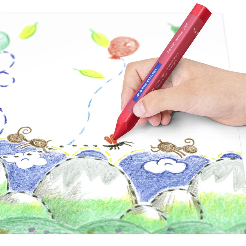 STAEDTLER Noris Club jumbo 229 couleurs de cire, 12 pcs – Toepassing