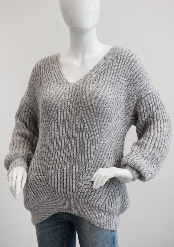 Pull en maille verni 1698