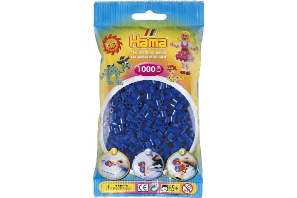 Perles Hama Midi, Couleur unie, 1000 pcs