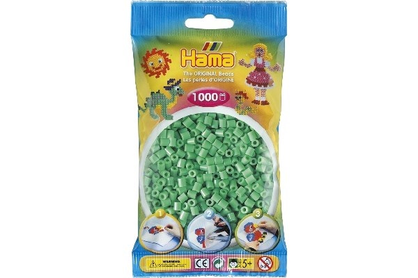 Perles Hama Midi, Couleur unie, 1000 pcs