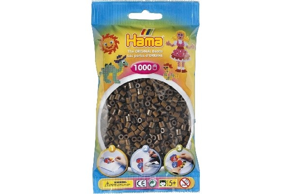 Perles Hama Midi, Couleur unie, 1000 pcs