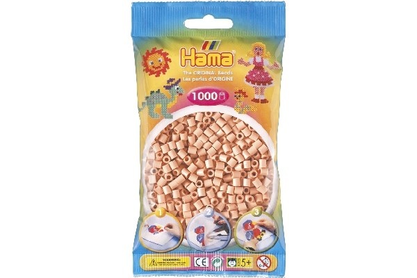 Perles Hama Midi, Couleur unie, 1000 pcs