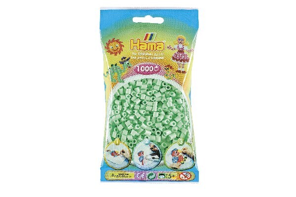 Perles Hama Midi, Couleur unie, 1000 pcs