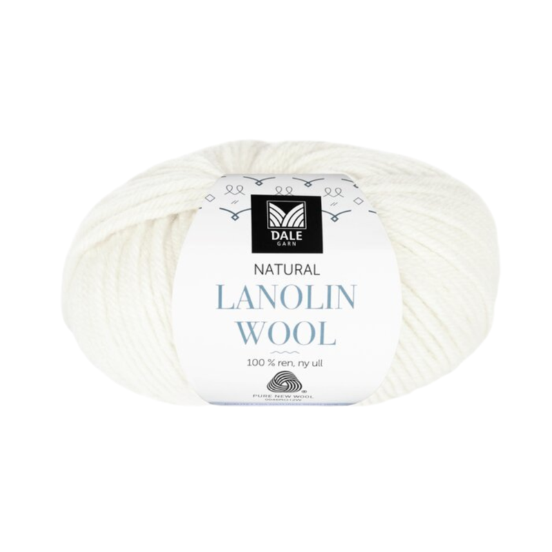 Dale Lanolin Wool 1438 Blanc