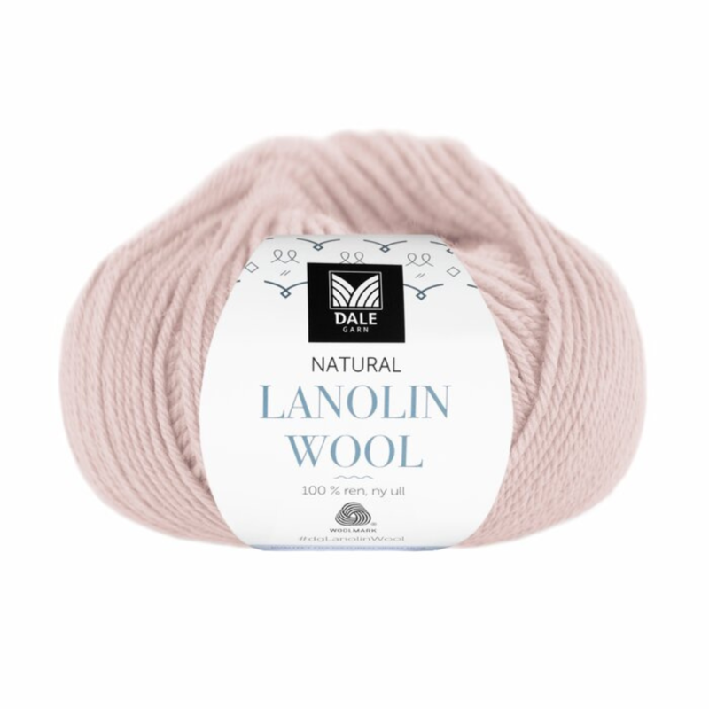 Dale Lanolin Wool 1462 Rose poudré