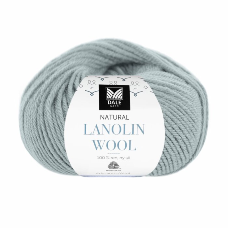 Dale Lanolin Wool 1461 Bleu poudré