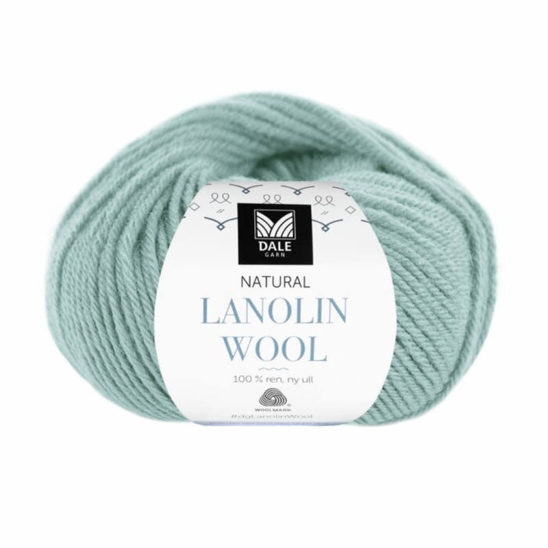 Dale Lanolin Wool 1460 Aqua clair
