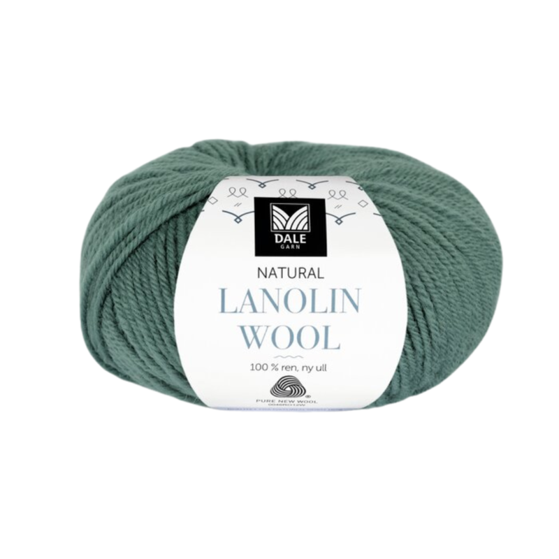 Dale Lanolin Wool 1430 Gris-vert