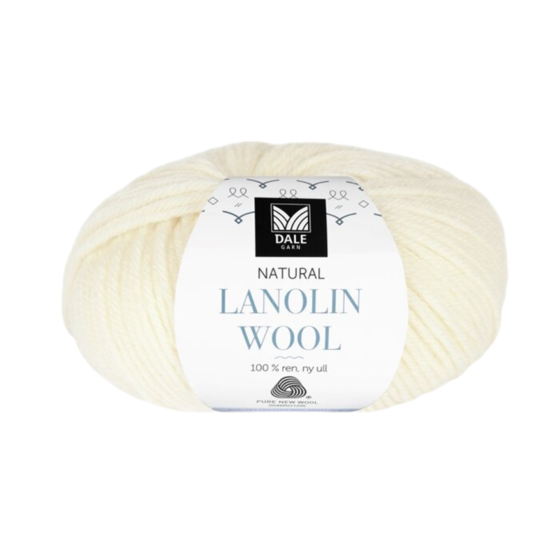 Dale Lanolin Wool 1432 Blanc écru