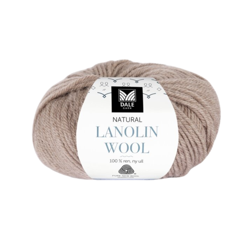 Dale Lanolin Wool 1422 Beige chiné