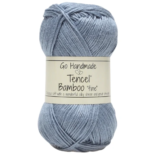 Go Handmade Tencel Bamboo 17368 Jean bleu