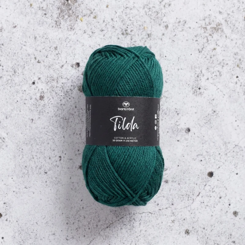 Svarta Fåret Tilda 85 Émeraude vert