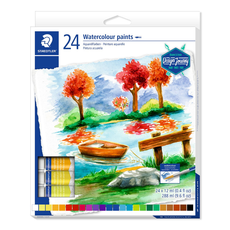 STAEDTLER Peinture aquarelle carat, 24 pcs