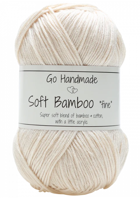 Go HandmadeSoft Bamboo Fine 17320 Offwhite