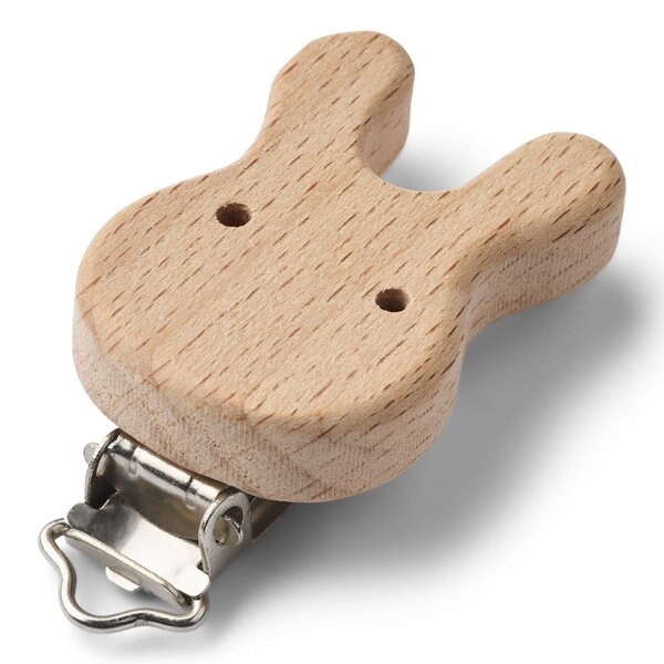 HobbyArts Clip en Bois, Forme, 1 pièce Lapin