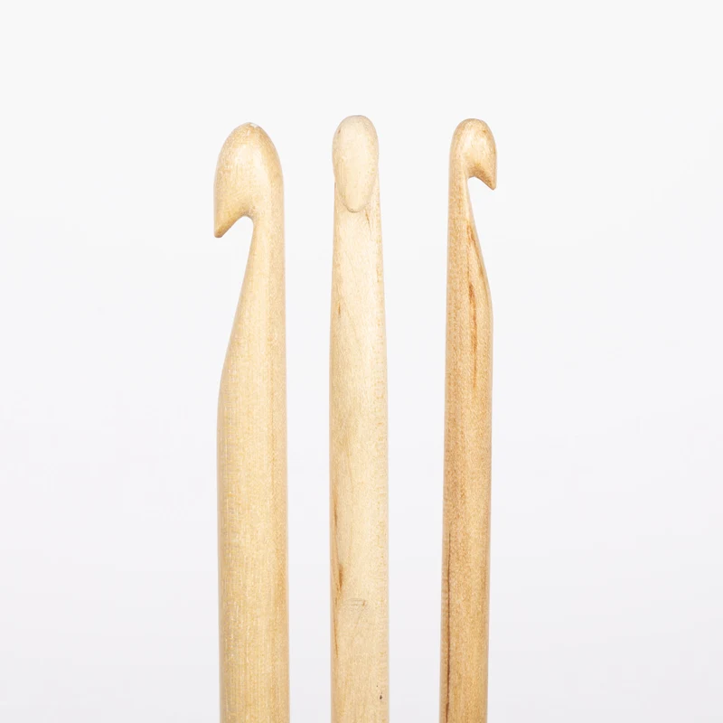 DROPS Basic Haaknaalden Hout 15 cm (5.50-10.00 mm)