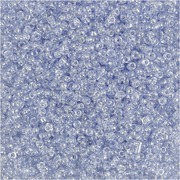 Perles Roca, Perles en Verre 1.7 mm Bleu clair