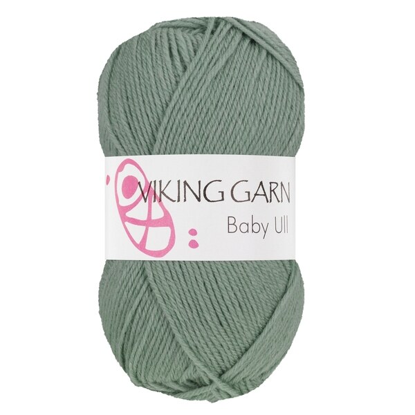 Viking Baby Ull 338 Gris vert