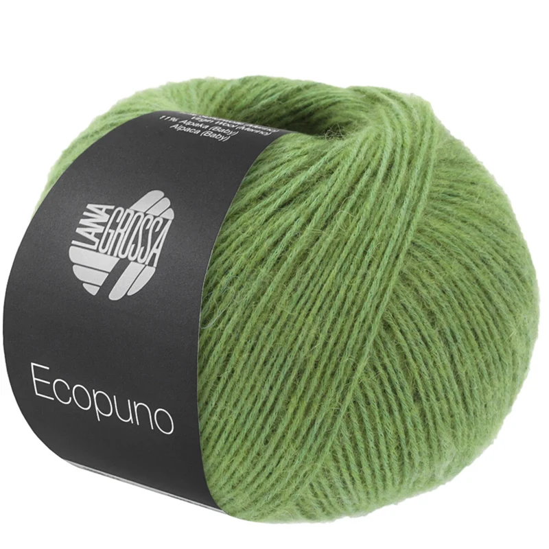 Lana Grossa Ecopuno 225 Vert poire