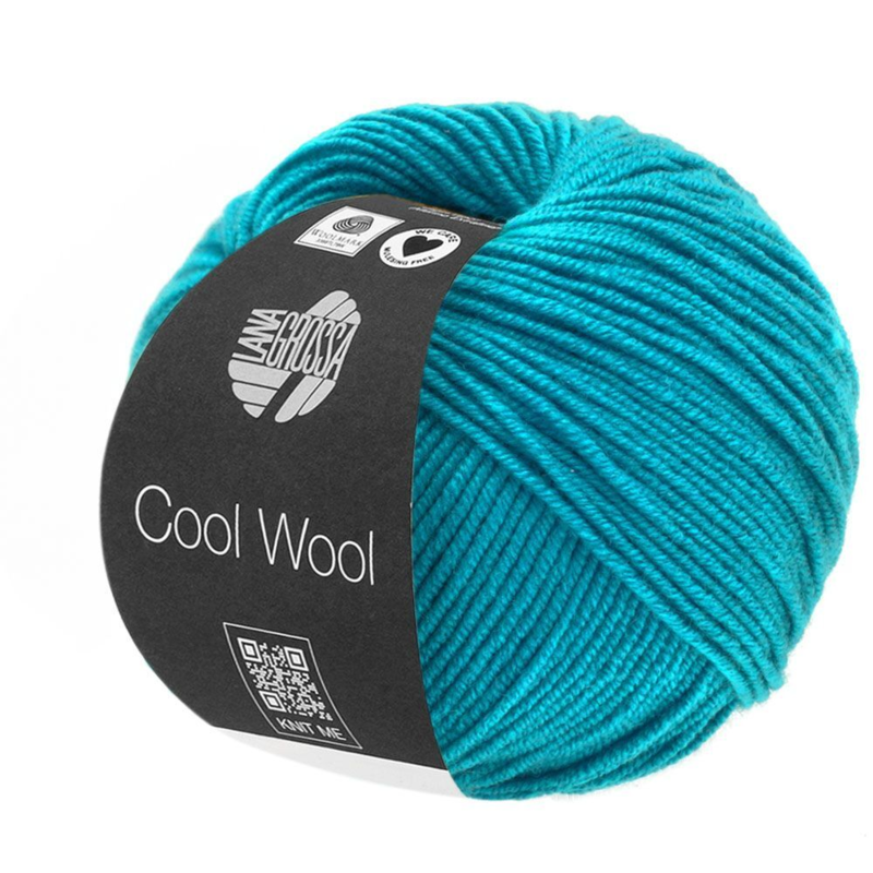 Lana Grossa Cool Wool 2036 Bleu azur