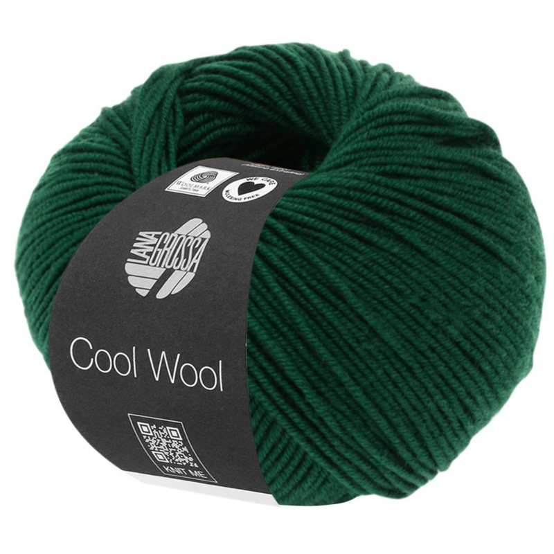 Lana Grossa Cool Wool 501 Vert bouteille