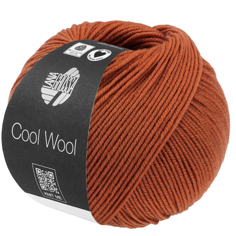 Lana Grossa Cool Wool 2125 Kaneelbruin