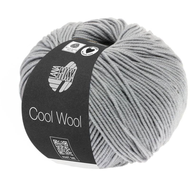 Lana Grossa Cool Wool 589 Gris pierre