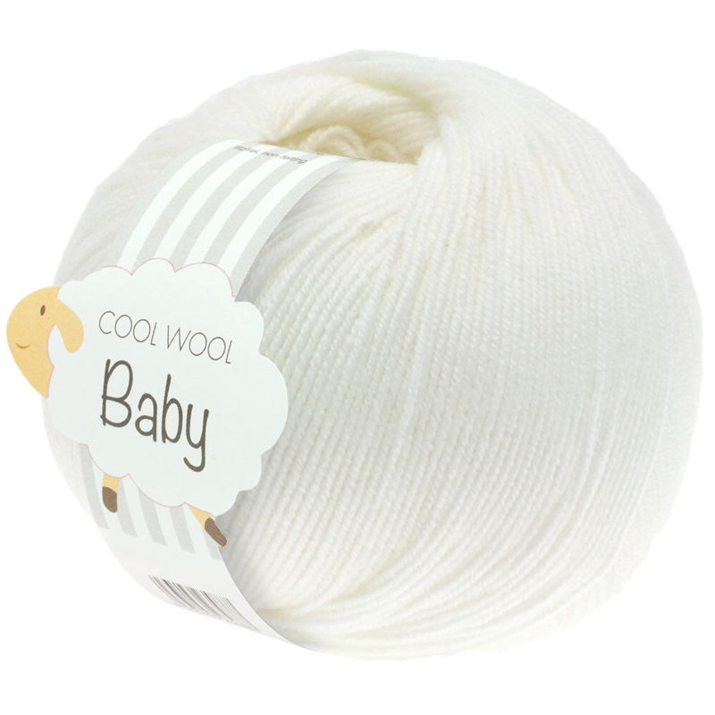 Lana Grossa Cool Wool Baby 207 Blanc