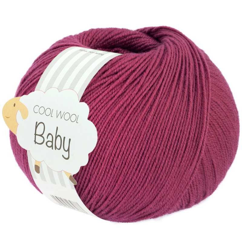 Lana Grossa Cool Wool Baby 330 Rouge indien