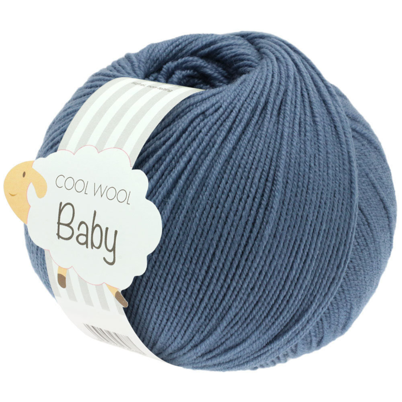 Lana Grossa Cool Wool Baby 263 Bleu colombe