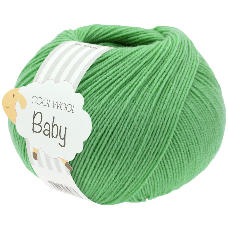 Lana Grossa Cool Wool Baby 325 Vert jade