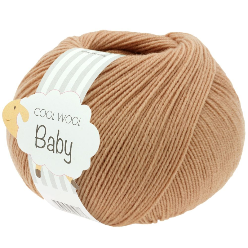 Lana Grossa Cool Wool Baby 338 Coquille d'œuf