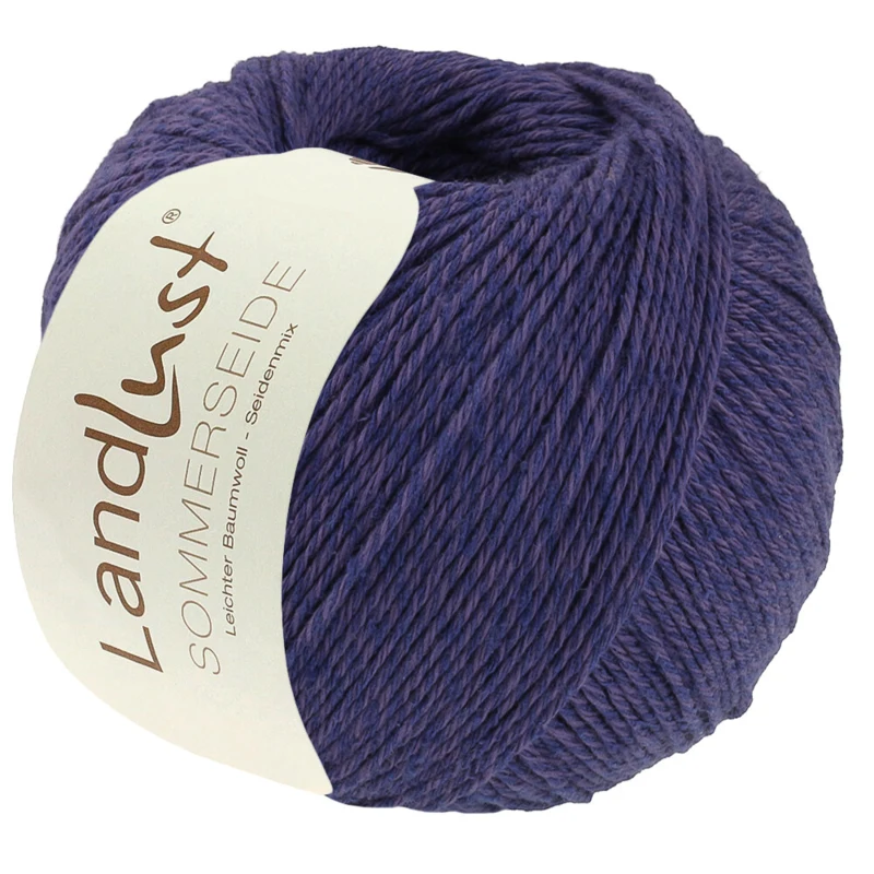 Lana Grossa Landlust Sommerseide 64 Bleu violet