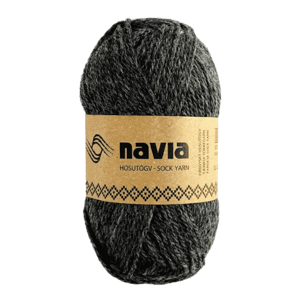 Navia Sock Yarn 503 Gris moyen
