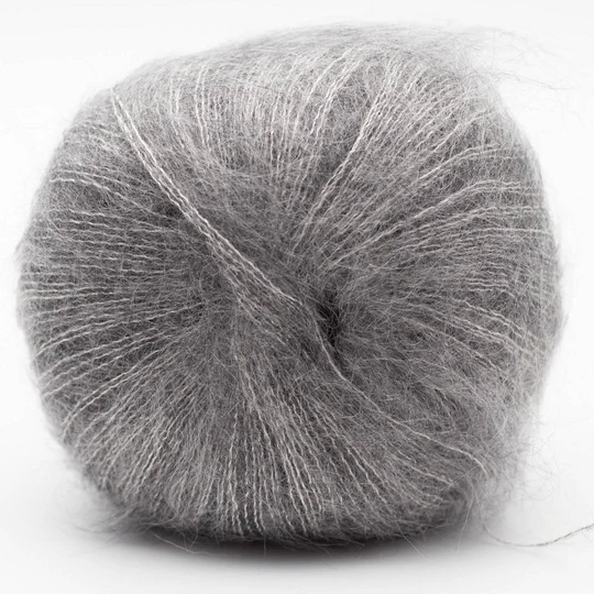 Kremke Soul Wool Silky Kid 20-001 Gris chiné