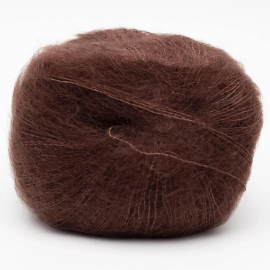 Kremke Soul Wool Silky Kid 10-116 Chocolate oscuro