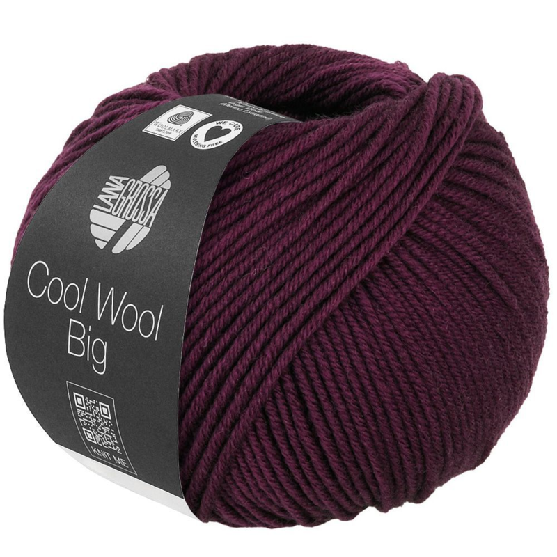 Lana Grossa Cool Wool Big 1035 Bourgogne foncé