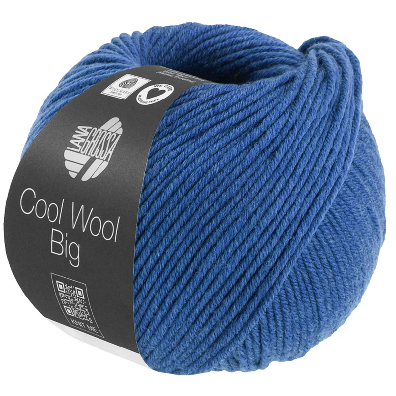 Lana Grossa Cool Wool Big 1703 Bleu chiné