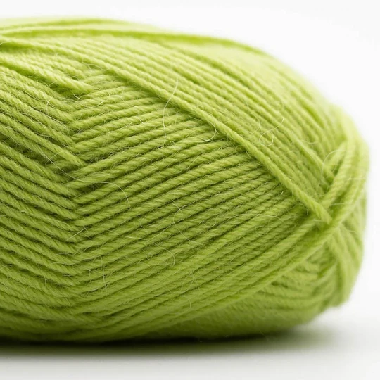 Kremke Soul Wool Edelweiss Alpaka 029 Vert printemps